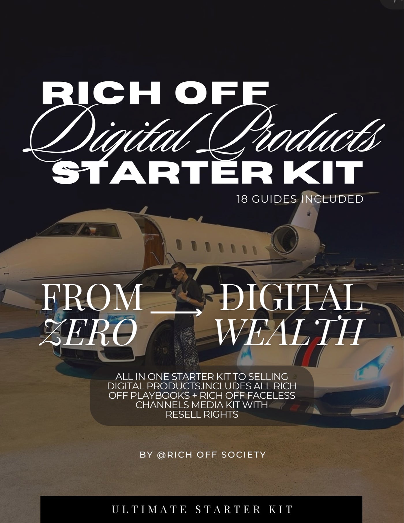 RICH OFF DIGITAL PRODUCTS STARTER KIT